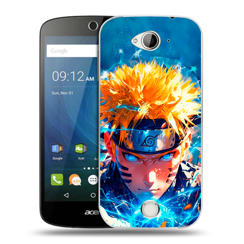 Силиконовый чехол на Acer Liquid Z530 с принтом Аниме Наруто Naruto Силиконовый чехол на Acer Liquid Z530 с принтом Аниме Наруто Naruto