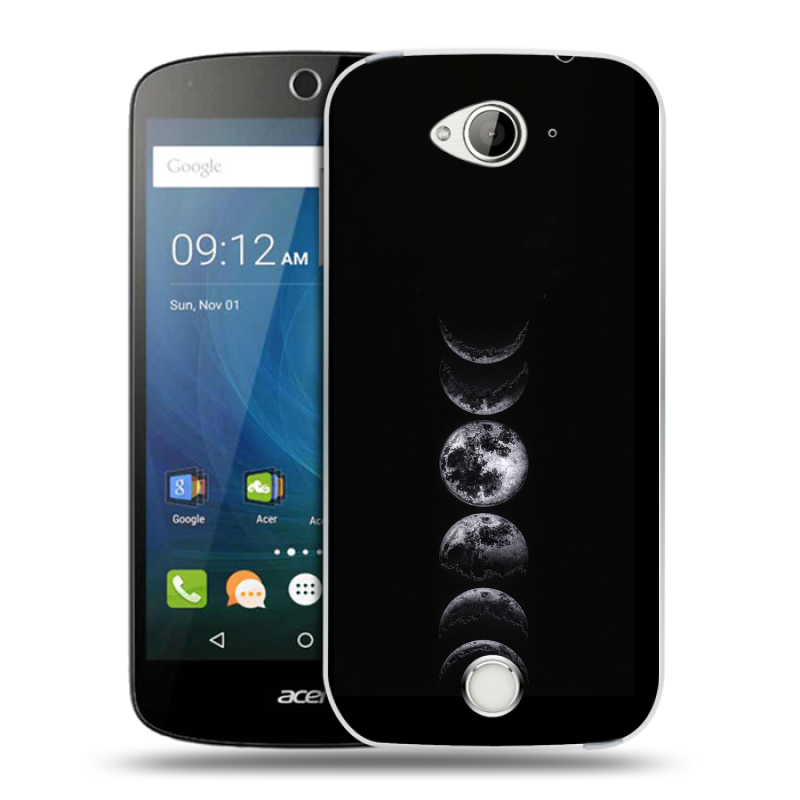 Силиконовый чехол на Acer Liquid Z530 с принтом женский Силиконовый чехол на Acer Liquid Z530 с принтом женский