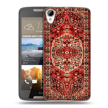 Силиконовый чехол на HTC Desire 828 с принтом Ковер