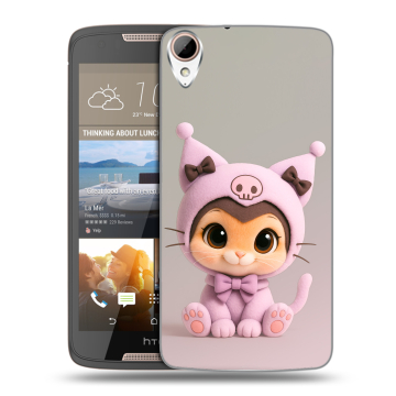 Силиконовый чехол на HTC Desire 828 с принтом Куроми Kuromi 