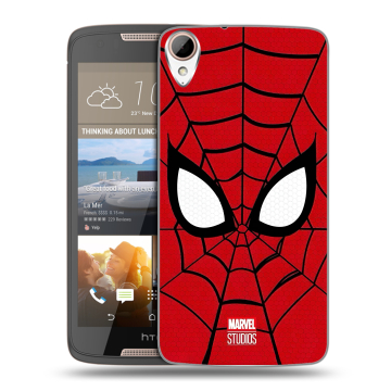 Силиконовый чехол на HTC Desire 828 с принтом человек паук spiderman Силиконовый чехол на HTC Desire 828 с принтом человек паук spiderman