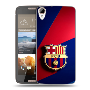 Силиконовый чехол на HTC Desire 828 с принтом Барселона Barcelona