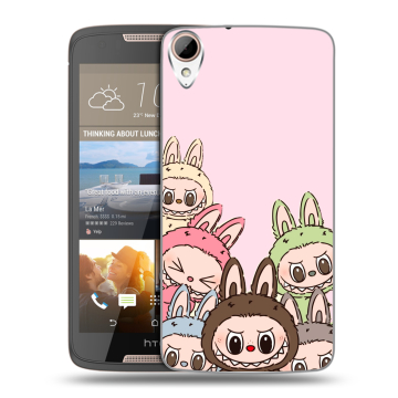 Силиконовый чехол на HTC Desire 828 с принтом Лабубу Силиконовый чехол на HTC Desire 828 с принтом Лабубу