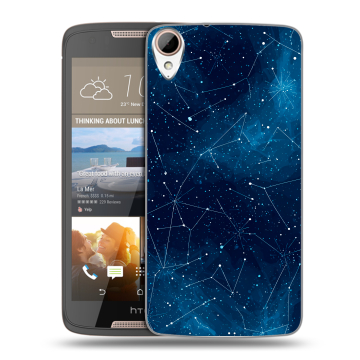 Силиконовый чехол на HTC Desire 828 с принтом Космос звезды Силиконовый чехол на HTC Desire 828 с принтом Космос звезды