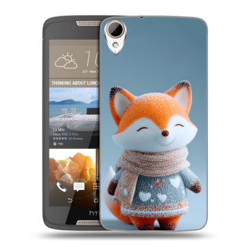 Силиконовый чехол на HTC Desire 828 с принтом Лиса Силиконовый чехол на HTC Desire 828 с принтом Лиса