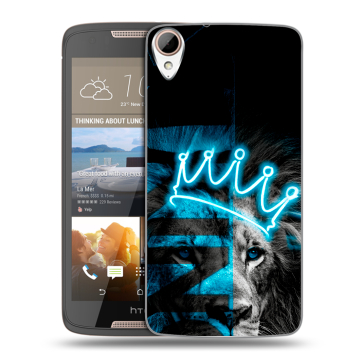 Силиконовый чехол на HTC Desire 828 с принтом Король лев Силиконовый чехол на HTC Desire 828 с принтом Король лев