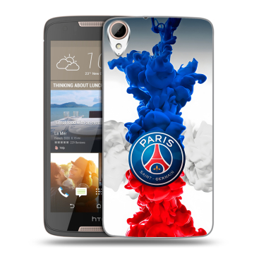 Силиконовый чехол на HTC Desire 828 с принтом PSG ПСЖ Силиконовый чехол на HTC Desire 828 с принтом PSG ПСЖ