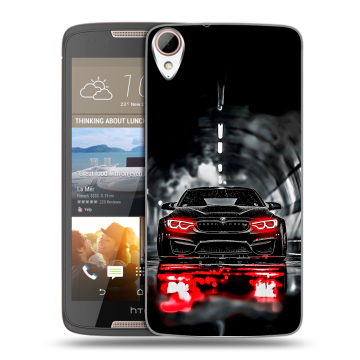 Силиконовый чехол на HTC Desire 828 с принтом BMW БМВ Силиконовый чехол на HTC Desire 828 с принтом BMW БМВ