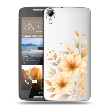 Силиконовый чехол на HTC Desire 828 с принтом для девушки Силиконовый чехол на HTC Desire 828 с принтом для девушки