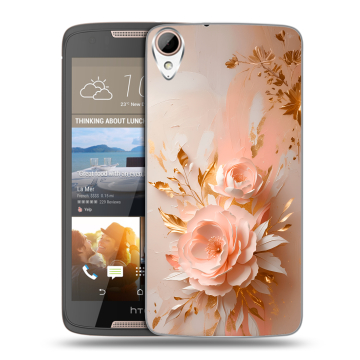 Силиконовый чехол на HTC Desire 828 с принтом женский Силиконовый чехол на HTC Desire 828 с принтом женский