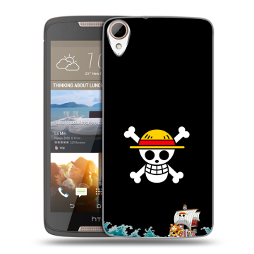 Силиконовый чехол на HTC Desire 828 с принтом One Piece Ван Пис