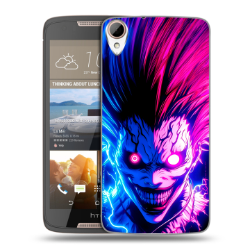 Силиконовый чехол на HTC Desire 828 с принтом Death note Тетрадь смерти Силиконовый чехол на HTC Desire 828 с принтом Death note Тетрадь смерти