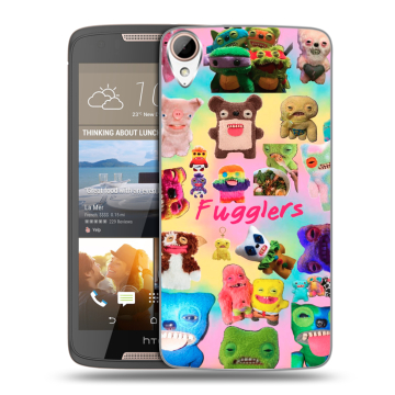 Силиконовый чехол на HTC Desire 828 с принтом Флагер Fuggler Силиконовый чехол на HTC Desire 828 с принтом Флагер Fuggler