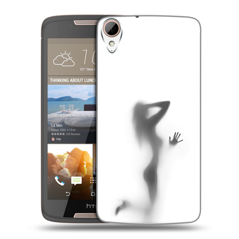 Силиконовый чехол на HTC Desire 828 с принтом Силуэт Силиконовый чехол на HTC Desire 828 с принтом Силуэт