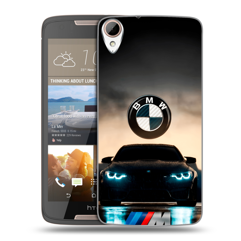 Пластиковый чехол на HTC Desire 828 с принтом БМВ BMW Пластиковый чехол на HTC Desire 828 с принтом БМВ BMW