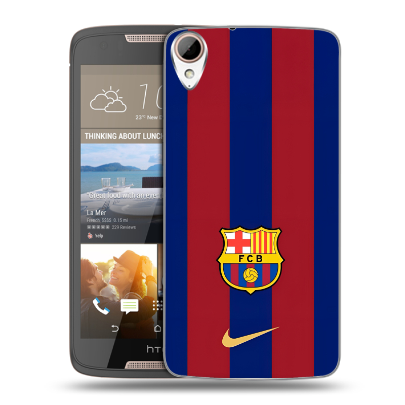 Пластиковый чехол на HTC Desire 828 с принтом Барселона Barcelona Пластиковый чехол на HTC Desire 828 с принтом Барселона Barcelona