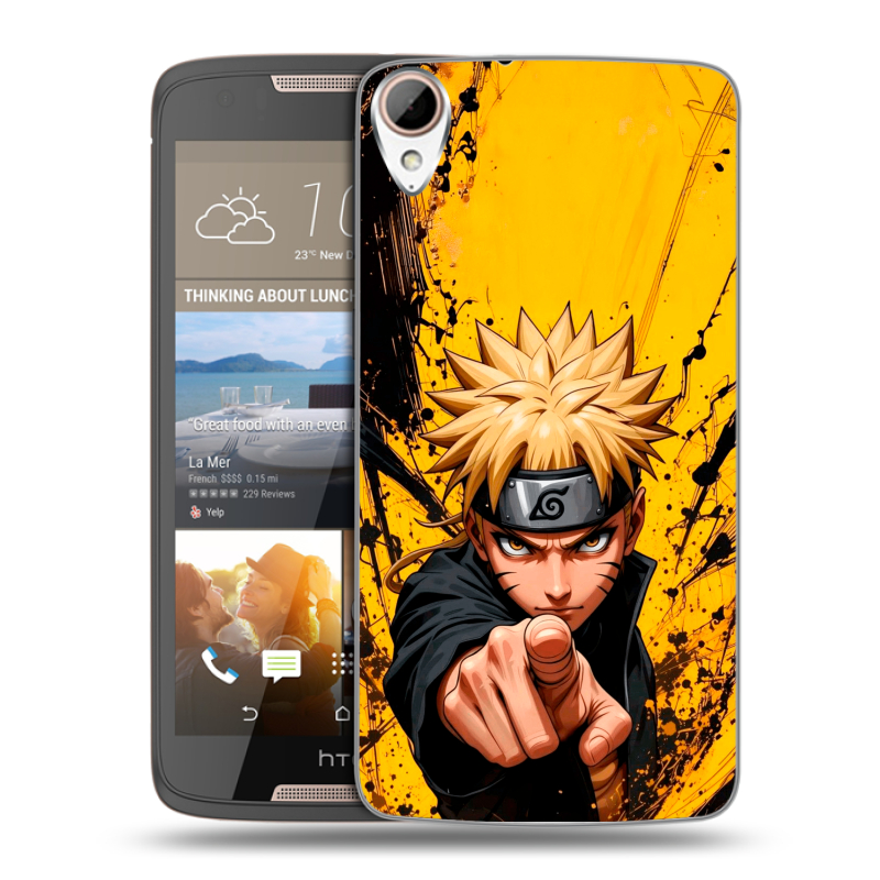 Силиконовый чехол на HTC Desire 828 с принтом Naruto Наруто Силиконовый чехол на HTC Desire 828 с принтом Naruto Наруто