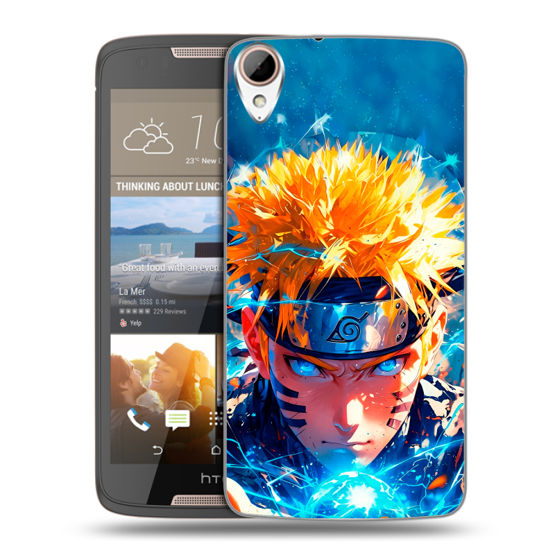 Силиконовый чехол на HTC Desire 828 с принтом Аниме Наруто Naruto Силиконовый чехол на HTC Desire 828 с принтом Аниме Наруто Naruto