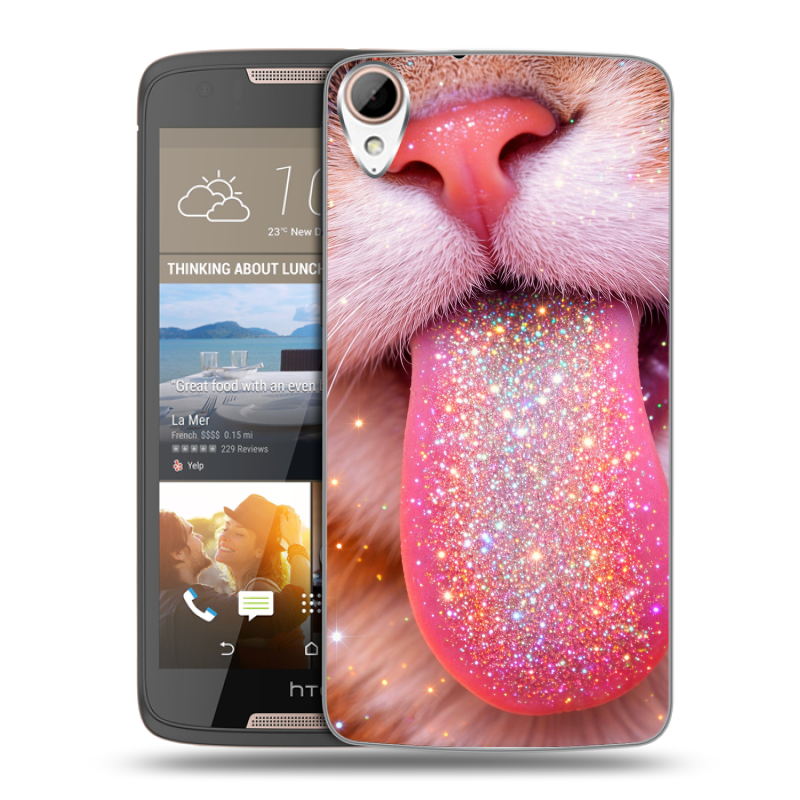 Силиконовый чехол на HTC Desire 828 с принтом для девочек Силиконовый чехол на HTC Desire 828 с принтом для девочек