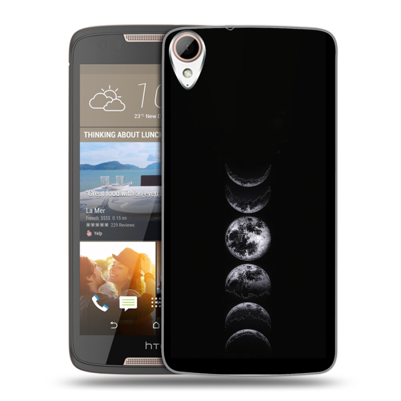 Пластиковый чехол на HTC Desire 828 с принтом женский Пластиковый чехол на HTC Desire 828 с принтом женский