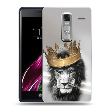 Пластиковый чехол на LG Class с принтом Лев с короной Пластиковый чехол на LG Class с принтом Лев с короной