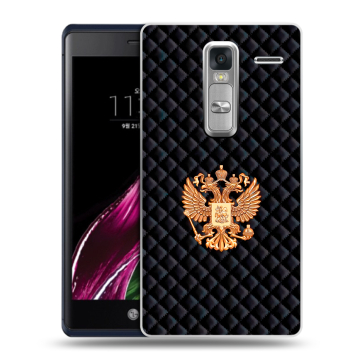 Пластиковый чехол на LG Class с принтом Герб России принт