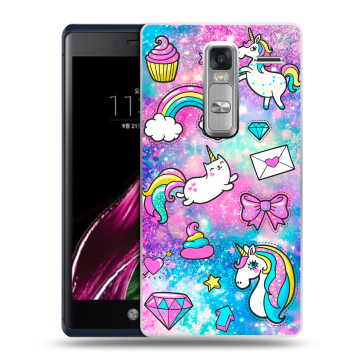Пластиковый чехол на LG Class с принтом Единороги Пластиковый чехол на LG Class с принтом Единороги