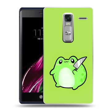 Пластиковый чехол на LG Class с принтом Лягушенок