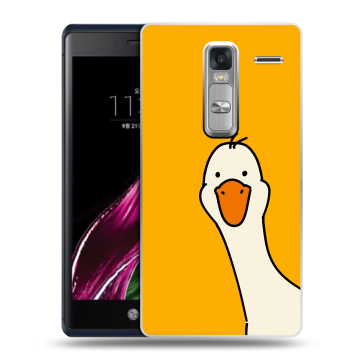 Пластиковый чехол на LG Class с принтом Утка