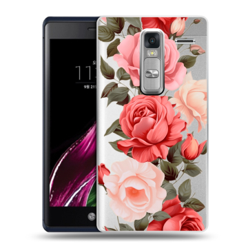 Пластиковый чехол на LG Class с принтом Розы
