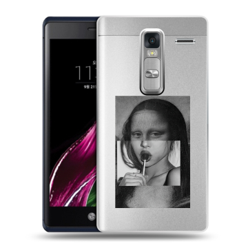 Пластиковый чехол на LG Class с принтом Мона Лиза