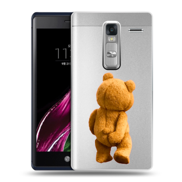 Пластиковый чехол на LG Class с принтом Медведь