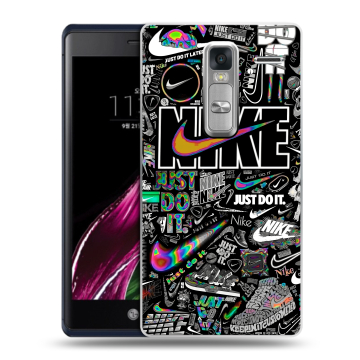 Пластиковый чехол на LG Class с принтом Найк Пластиковый чехол на LG Class с принтом Найк
