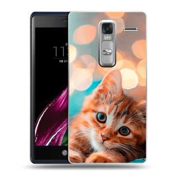 Пластиковый чехол на LG Class с принтом котик Пластиковый чехол на LG Class с принтом котик