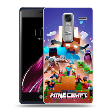 Пластиковый чехол на LG Class с принтом Майнкрафт Minecraft Пластиковый чехол на LG Class с принтом Майнкрафт Minecraft