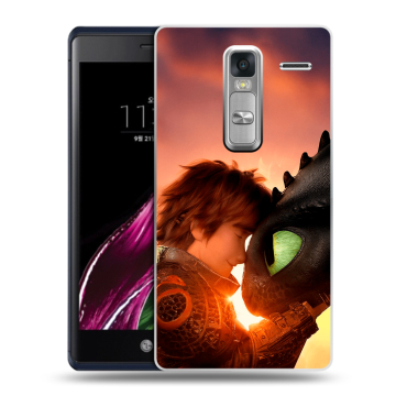 Пластиковый чехол на LG Class с принтом Как приручить дракона