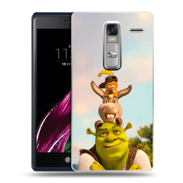 Пластиковый чехол на LG Class с принтом Шрек Shrek