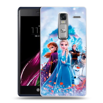 Пластиковый чехол на LG Class с принтом Холодное сердце Frozen