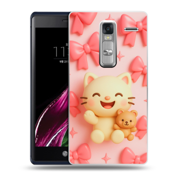 Пластиковый чехол на LG Class с принтом для девочек