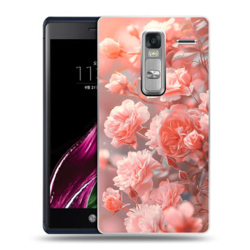 Пластиковый чехол на LG Class с принтом Розы цветы