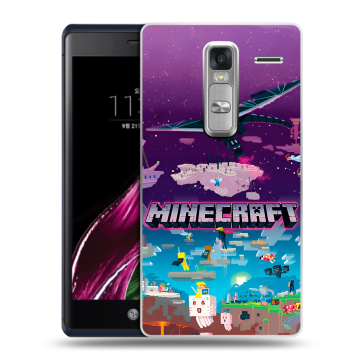 Пластиковый чехол на LG Class с принтом Майнкрафт Minecraft Пластиковый чехол на LG Class с принтом Майнкрафт Minecraft