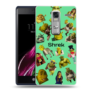 Пластиковый чехол на LG Class с принтом Шрек Shrek