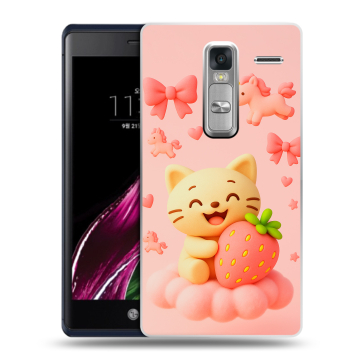 Пластиковый чехол на LG Class с принтом для девочек