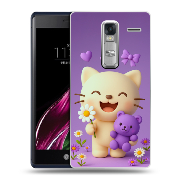 Пластиковый чехол на LG Class с принтом для девочек