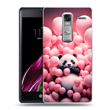 Пластиковый чехол на LG Class с принтом Панда