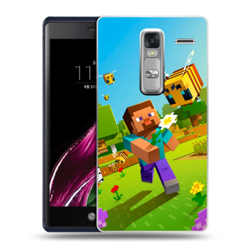 Пластиковый чехол на LG Class с принтом Майнкрафт Minecraft Пластиковый чехол на LG Class с принтом Майнкрафт Minecraft