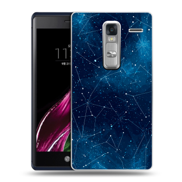 Пластиковый чехол на LG Class с принтом Космос звезды