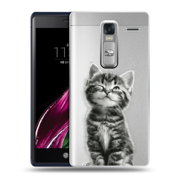Пластиковый чехол на LG Class с принтом Котенок Пластиковый чехол на LG Class с принтом Котенок