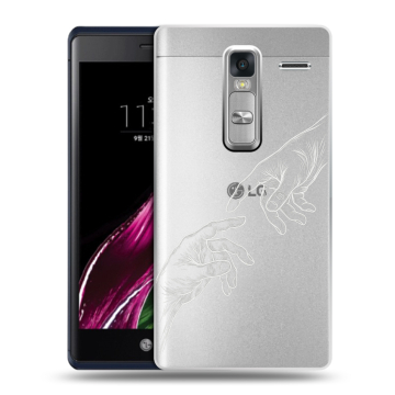 Пластиковый чехол на LG Class с принтом Сотворение мира