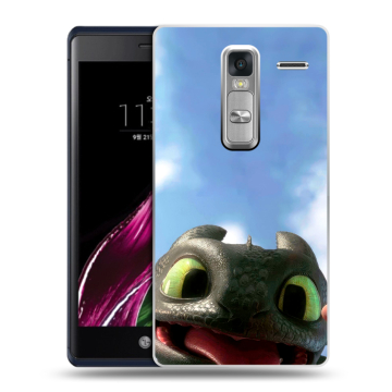Пластиковый чехол на LG Class с принтом Как приручить дракона